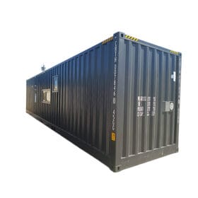40ft HC Container Home rear view