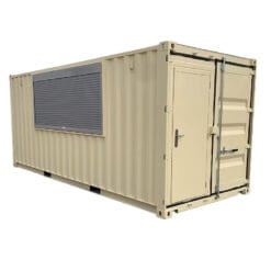 20' Insulated Servery Container